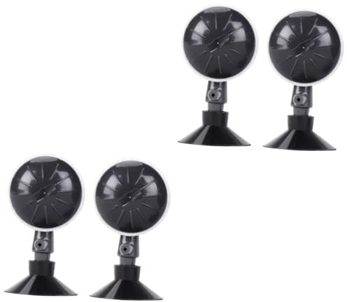 Toyvian 2 Sätze Nano Bubble Disk Runden Bausatz Belüfterstein Für Aquarien Winzig Tank Aquarium Blasenstein Luftstein Luftblasenscheibe Schwarz 2 Stück * 2