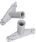 NUOBESTY 2Pcs Replacement Broom Head Connector Adapter for Poles Easy Installation Handle Tip for Push Broom Durable and Stable Extension for Enhanced Cleaning Performance
