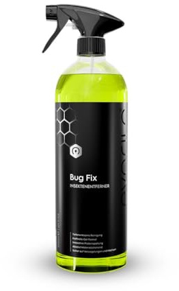 evorilo Bug Fix 1 Liter Insektenentferner für Auto & Motorrad | Insektenreiniger löst hartnäckige & angetrocknete Insektenreste, Vogelkot und Straßenschmutz, materialschonend