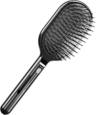 Retractable Hair Brush, Self-Cleaning Air Cushion Comb, Portable Scalp Massage Brush for Thick and Long Hair, Styling Tool for Women, Girls, Daily Use, 9.45x3.15 Inches
