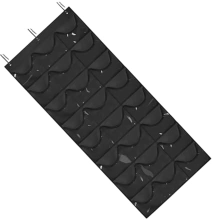 FONDOTIN Storage Hanging Bag for Baseball Caps over Door Cap Holder Door Back Hat Organizer Made of Material