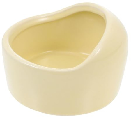 HOMOBABE Bol en Céramique pour Cobayes et Petits Animaux, Anti-Renversement, Design Simple et Contemporain, Décoration Intérieure