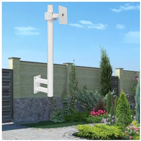 Security Camera Mounting Bracket, Metal Holder for CCTV/IP/PTZ/Dome/Box Cameras, Pole and Wall Mount Design, Durable Surveillance Solution for Outdoor Use