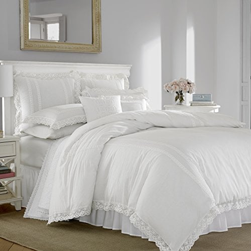 Laura Ashley Home | Collezione Annabella, set di biancheria da letto lussuoso e ultra morbido, leggero e confortevole, 3 pezzi, design elegante per la casa, per letto matrimoniale/matrimoniale, colore
