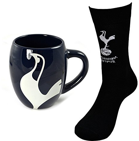 Official Tottenham Hotspur FC Tea Tub Mug and Socks Combo