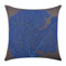 The HomeCentric Blau Kissenbezuge 65 x 65 cm, Baumwolle Kissenbezug,e Dekokissenbezug Blau - Royal Blue Sea Weeds