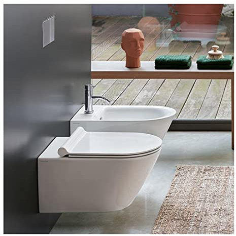Bidet sospeso bianco per Zero/Impronta Art.BS55NR Catalano