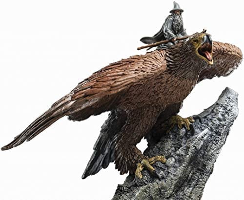 Weta Workshop Schmuckschatulle Sammlerstücke Herr der Ringe Statue Gandalf auf gwaihir, 860102583 Grau Standard