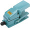 Interruttore a Pedale AC 250V 15A, Interruttore a Pedale Momentaneo con Passacavo, Antiscivolo, Guscio in Alluminio, vita Meccanica 1.000.000 Volte