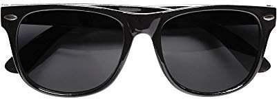 shoperama Karl Kostüm Zubehör Set oder Einzelteile Perücke Krawatte Brille Stehkragen Handschuhe Schleife Fächer Color Haarspray, Variante:Sonnenbrille klein