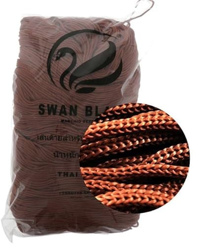 cordini swan black, 500g e assortimento accessori per borse (ruggine)
