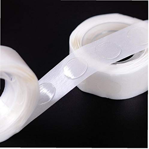 Lankater 100pcs / Roll-Ballon-doppelseitige Klebepunkte Aufkleber-Klebeband Für DIY Craft Partydekoration