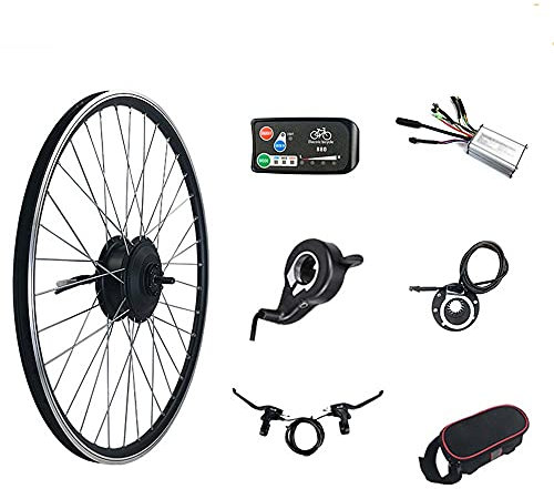 ZYXU E-Bike Kit 24V250W 16 20 24 26 27.5 28 29 700C Electric Bike Conversion Kit Front Motor Wheel Electric Bicycle Conversion Motor Kit E-Bike Cycling with LED880 Display,20