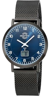 Master Time MTLS-10742-32M Montre analogique à Quartz pour Femme avec Bracelet en Acier Inoxydable milanais, Bracelet, Bracelet