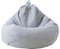 Bestenrose Sitzsack-Sesselbezug Sitzsack Stühle Couch Sofabezug Sitzsack Sofabezug Lounger Sofa Ohne Füllung für Kissen Plüschtiere Decken(90x110cm, Hellgrau)