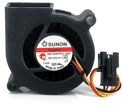 GB1205PKV1-8AY 12V 1.5W 3-Wire Projector fan 5020 5cm LED Par Light Turbo Fan
