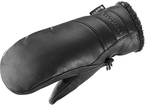 Salomon Native Gore-Tex Handschuhe Damen, Wetterschutz, Style, Einfach zu benutzen, Deep Black, XL