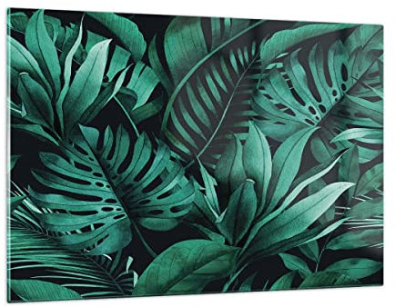 ARTTOR Bilder auf Glas 120x80cm Wandbild Glasdruck Botanik Natur - 4886