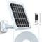 Wamiao Solarpanel 3W Effizientes für Ring, Spotlight Cam Akku und Stick Up Cam Akku Zubehör zur Außenmontage für Ring-Solarpanel, IP65 Wasserschutzklasse