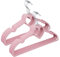 Uonlytech 10 Pezzi Appendiabiti in Appendiabiti Per Sciarpe Appendiabiti Rosa Appendiabiti Per Giacche Stender Appendiabiti Grucce Per Giacca Ruotare Allacciare Plastica Cuore