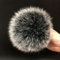 LUAND Bommel aus natürlichem Fuchsfell, Bommel aus Waschbärfell Bommel für Mützen, Mützen, DIY Fellbommel für Mützen, Taschen, Schals und Accessoires