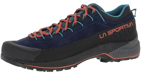 LA SPORTIVA TX4 Evo atmungsaktive und leichte Zustieggschuhe für Herren mit Wildleder Obermaterial und griffiger Sohle Deep Sea EU 45