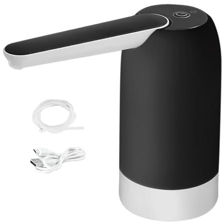 Water Dispenser | 800mAh Water Jug Pump for Bottles | Wireless Water Cooler Dispenser, Small Electric Water Pump, Bottled Water Dispenser for Camping, Kitchen