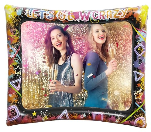 Riesiger Fotorahmen für Hochzeit, Geburtstag, Party, Dekorationen (leuchtend)