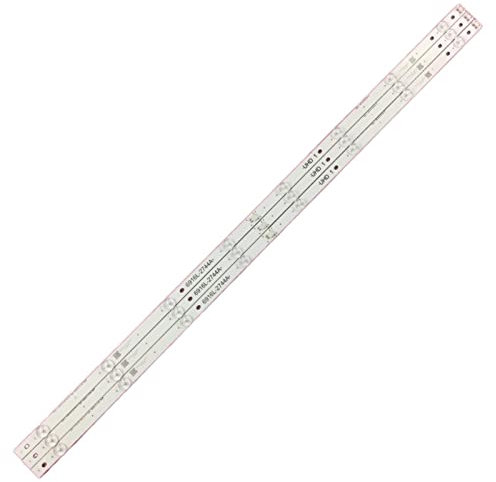 LABOIUF LED Backlight 8LEDs for LG 43 TV 43UH610A 43UH610T 43UH620V 43VH6100 43UH603V 6916L-2744A V16.5 ART3 LC430DGE FJ M2 43lh590v Light Bar