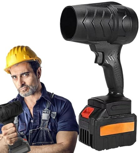 Soplador De Coche para Secar, Secador De Coche De Mano Recargable - Ventilador De Turbina Ajustable De Velocidad Continua, Limpiador De Polvo Portátil para Teclado De Computadora, Al Aire Libre