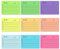 450 Blätter Haftnotizen, To Do Listen Block, Sticky Notes, Haftnotizen Klebezettel, Büro Zubehör, Notizblöcke Linierte Notizzettel für Planer Erinnerung Büro Zuhause Schule Zubehör