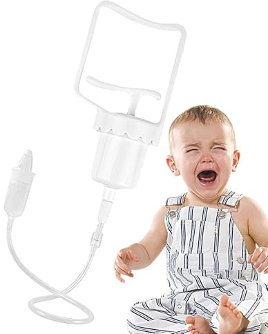 Nasensauger für Kinder Handpumpe, Nasensauger für Kinder | Nasensauger mit kraftvoller Handpumpe | Nasenreiniger aus weichem Silikon, Handsauger für 0-6 bis