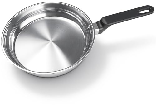 Hobsir hob Edelstahlpfanne, 22 cm Durchmesser