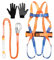 KoolShiro Safety Harness, 5 piont Full Body Harness, Universal Size, Rated to 150 kg
