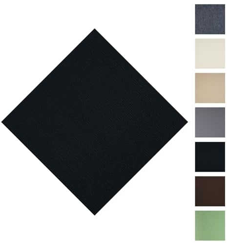 ZOWZOW Adhesive Carpet Tiles, 20 Pcs No Glue Peel and Stick Squares Carpet Floor Tile,DIY Easy Install Floor Tiles Non-Slip 30 x 30 cm Light Gray