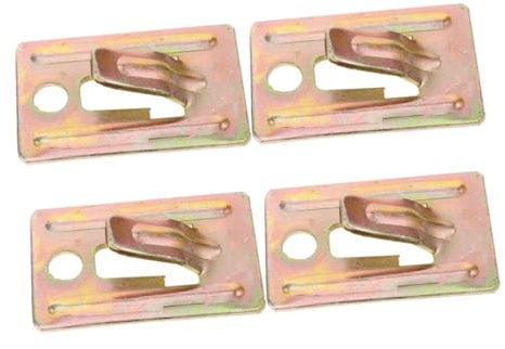 Cabilock 4pcs Water Heater Wall Mount Bracket Kit Secure Hollow Wall Installation Slip Resistant Hook Design Versatile for Hanging Towels More Heavy Duty Support for Reliable Use