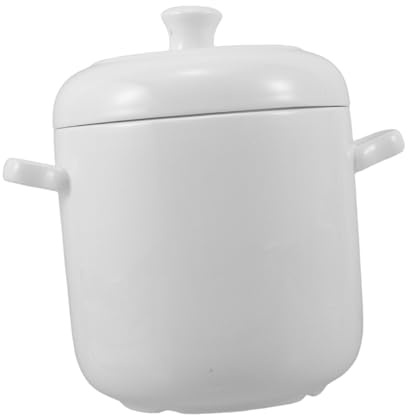 IMIKEYA Pentola in Con Ciotola Per Zuppa Cipolle Francese Pentola Per Cottura Vapore Con