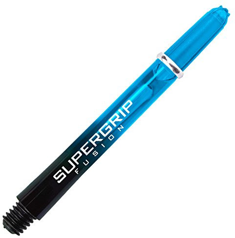 Harrows Supergrip Fusion Shafts - Aqua Short, 1 Set = 3 Stück