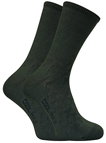 Dr Hunter - 2 Pairs Mens Coolmax Lightweight Breathable Anti Odour Hiking Socks for Walking Boots (12-14 uk, DHC)