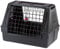 Ferplast Hundebox Auto, Atlas CAR 80 Scenic, extra Belüftung, Ablagefach, Doppelte Schiebeöffnung mit Sicherheitshaken, Abtropfmatte L 82 x W 51 x H 61 cm – Max 20 kg