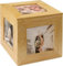 Maison & White Bamboo Photo Cube Keepsake Box – Wooden Memory Box with Display Photo Frame – Decorative Picture Frame Storage for Wedding, Anniversary & Home Decor | M&W