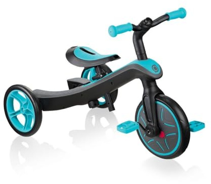 Globber-unisex Jugend Dreirad Explorer 2-in-1 trike