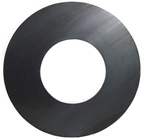 A. Weyck Tools Feuerplatte/Ring 100cm in 5, 6, 8, 10mm für Feuerschale komplette Grillfläche Feuerplatte Grillplatte Grillring Plancha (100cm 5mm #289)