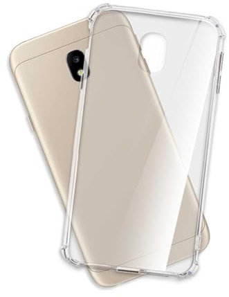 mtb more energy® Coque Soft Armor pour Samsung Galaxy J3 2017 (SM-J330, 5.0'') - Coins renforcés - Protection de la caméra - 1.5mm TPU - Étui Housse Pochette Anti Shock