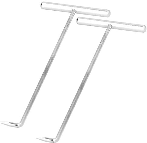 2-teiliges Entfernen des Kombiinstruments Zughaken Werkzeug Tachometer Extraktor Zughaken Edelstahl-Handwerkzeug für - R107 W107 W114 W202