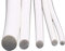 1 X Silikonkautschuk-Schwammstreifen, Weiß, O-Ring, Schaumdichtung, Zierdichtung, Hochtemperatur-Dichtschnur, 1/2/3/4/5/6/8/10/12/14/15/16–25 Mm (Size : 2mm(5 Meter))