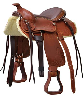 Lakota - Sattel Pony Prime Pro, Silber, 13 Zoll