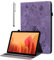 KEFBWAO Custodia per tablet Amazon Fire HD 10 e 10 Plus (13a/11a generazione, versione 2023/2021) da 10,1 pollici, custodia in pelle PU multi-angolo con porta stilo per Fire HD 10 2023, viola