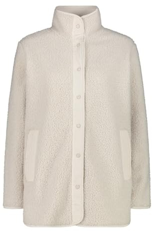 CMP Damen Giacca Lunga Da Donna in Pile Teddy Highloft Damen Teddy Highloft Fleece Jacke Lang
