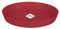 Elho Loft Urban Soucoupe Ronde 30 - Soucoupe pour Extérieur - Ø 30.2 x H 4.1 cm - Rouge/Rouge Théâtre